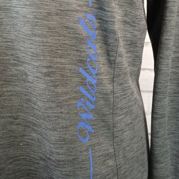 WOMENS KENTUCKY WILDCAT COLLEGIAT HOODIE, POLY BLEND, COLOSSEUM BRAND, SIZE MED - Picture 9 of 10